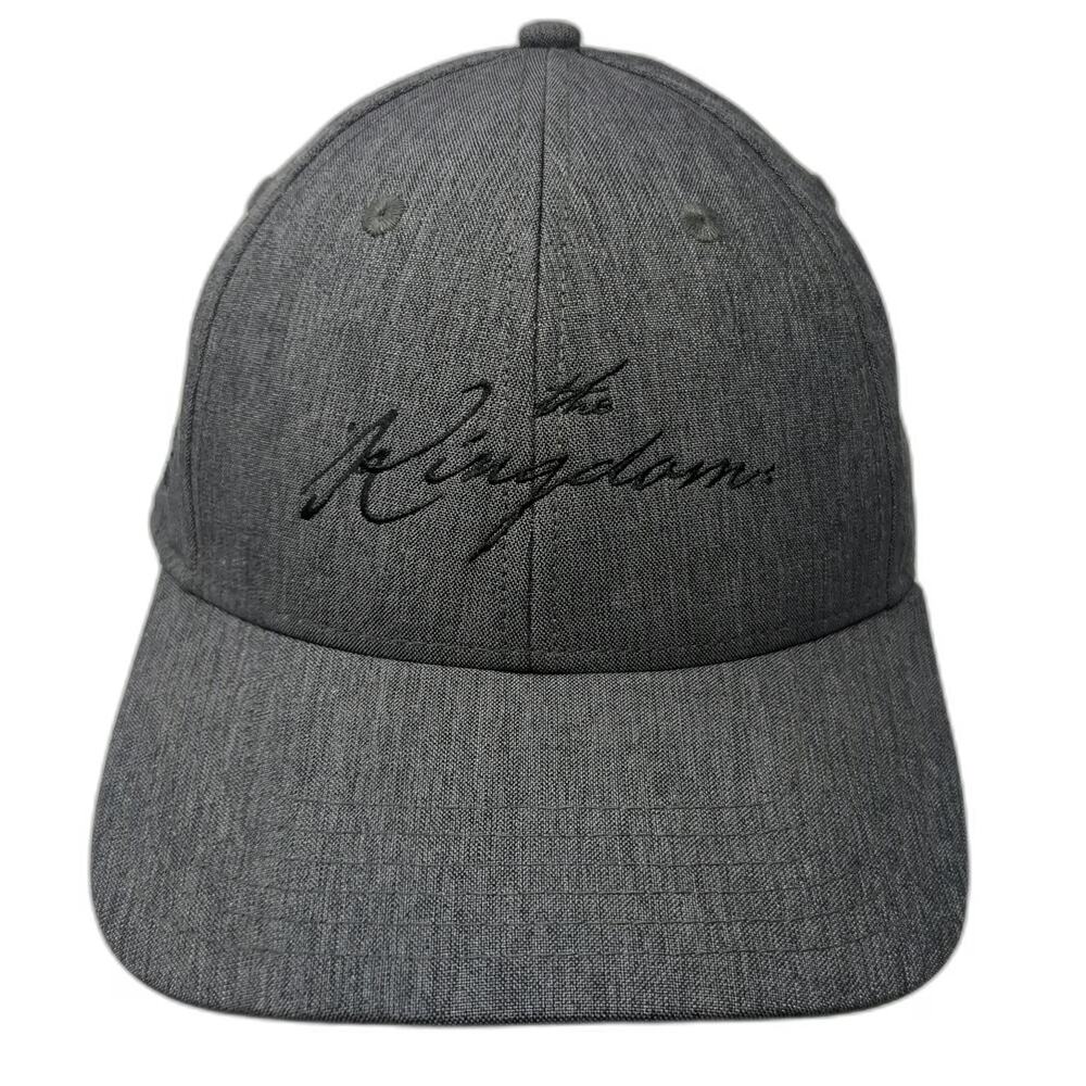 TaylorMade Baseball Cap Gray One Size The Kingdom Jim Flick Signature Golf Hat